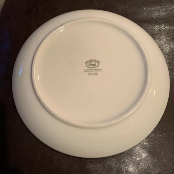Fred Bald plate. 8.5”. FUN - Picture 4 of 5